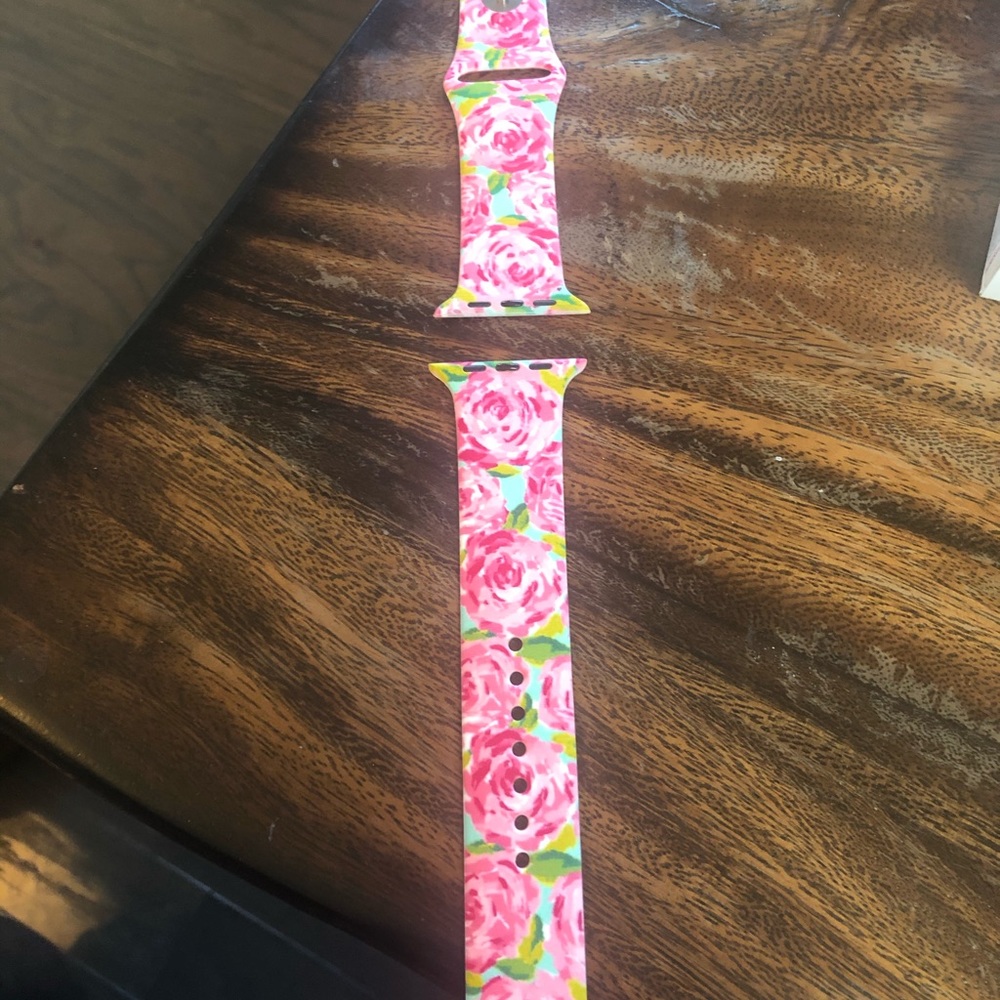 Lily Pulitzer inspired Apple Watch band